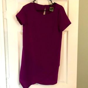 Magenta/purple shift dress